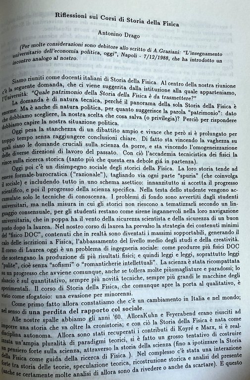 ATTI DEL XII CONGRESSO NAZIONALE DI STORIA DELLA FISICA.