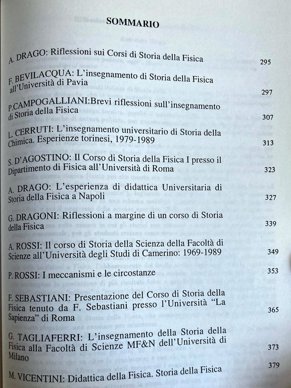 ATTI DEL XII CONGRESSO NAZIONALE DI STORIA DELLA FISICA.