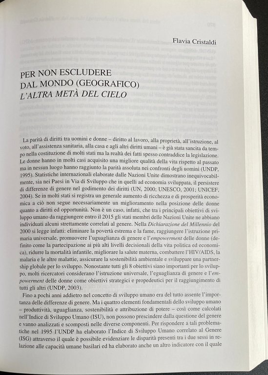 ATTI DEL XXIX CONGRESSO GEOGRAFICO ITALIANO GEOGRAFIA DIALOGO TRA GENERAZIONI. …