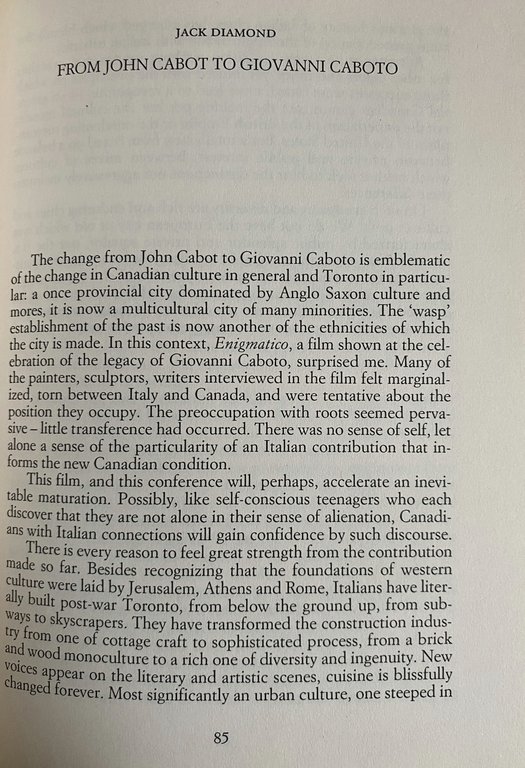 ATTRAVERSARE GLI OCEANI. DA GIOVANNI CABOTO AL CANADA MULTICULTURALE | Immagine Gallery 15