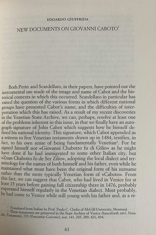 ATTRAVERSARE GLI OCEANI. DA GIOVANNI CABOTO AL CANADA MULTICULTURALE | Immagine Gallery 20