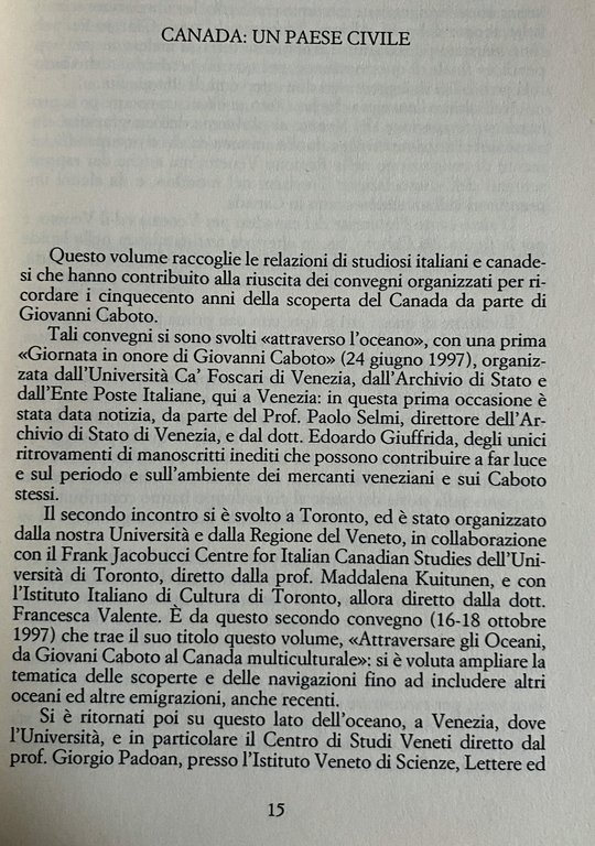 ATTRAVERSARE GLI OCEANI. DA GIOVANNI CABOTO AL CANADA MULTICULTURALE | Immagine Gallery 11