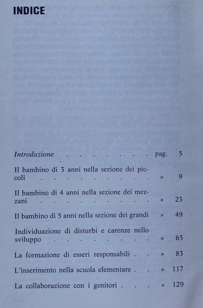 BAMBINI E ATTIVITÀ DI SCUOLA MATERNA