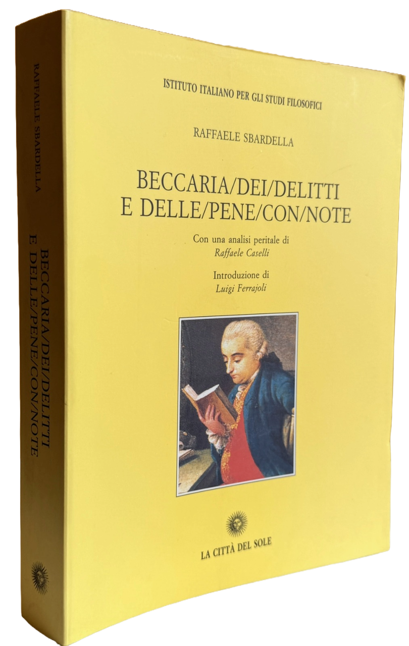 BECCARIA: DEI DELITTI E DELLE PENE CON NOTE | Immagine principale
