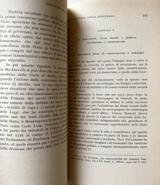 BREVE STORIA DELLA BUROCRAZIA DALL'ANTICHITÀ ALL'ETÀ CONTEMPORANEA