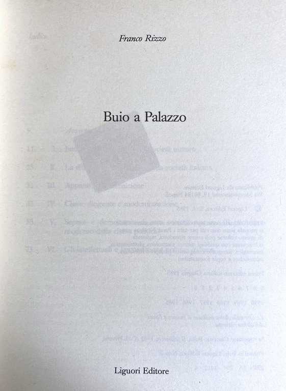 BUIO A PALAZZO | Immagine Gallery 7