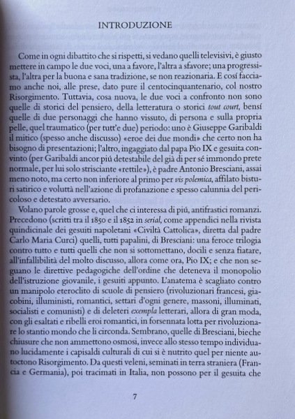 BUONI E CATTIVI DEL RISORGIMENTO. I ROMANZI DI GARIBALDI E …