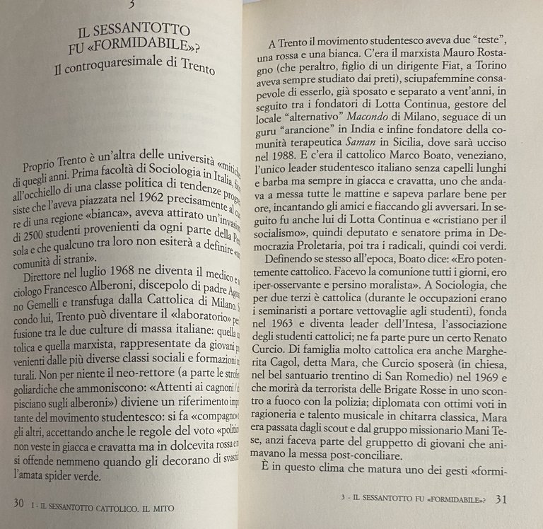 CANTAVAMO DIO È MORTO. IL '68 DEI CATTOLICI