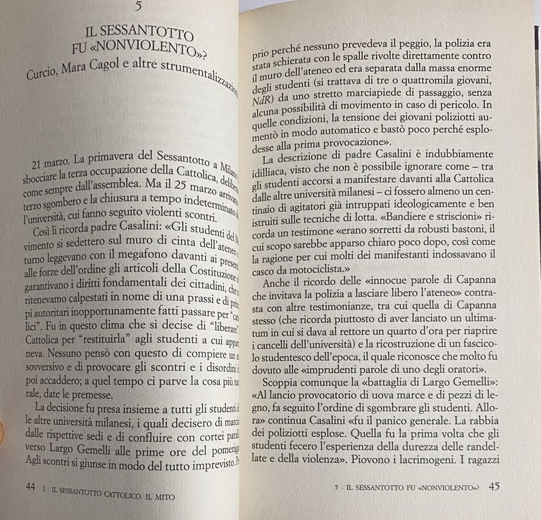 CANTAVAMO DIO È MORTO. IL '68 DEI CATTOLICI