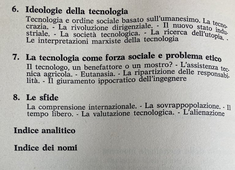 CAPIRE LA TECNOLOGIA. LESSICO DELLE CREAZIONI E CARTA DEI DOVERI