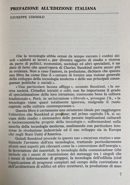 CAPIRE LA TECNOLOGIA. LESSICO DELLE CREAZIONI E CARTA DEI DOVERI