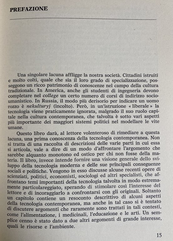 CAPIRE LA TECNOLOGIA. LESSICO DELLE CREAZIONI E CARTA DEI DOVERI