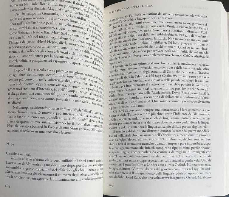 CARISSIMA ZIA FORI. LA STORIA DEL POPOLO EBRAICO RACCONTATA IN … | Immagine Gallery 14