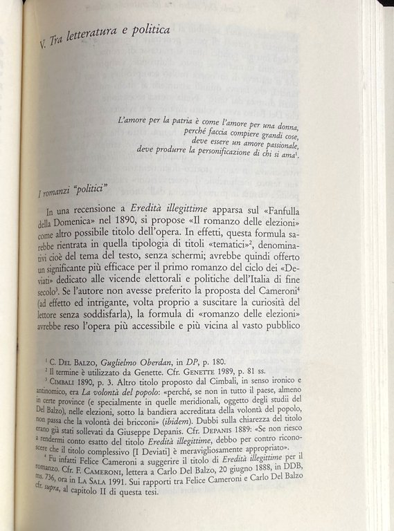 CARLO DEL BALZO TRA LETTERATURA E POLITICA. CONTRIBUTI AL DIBATTITO …