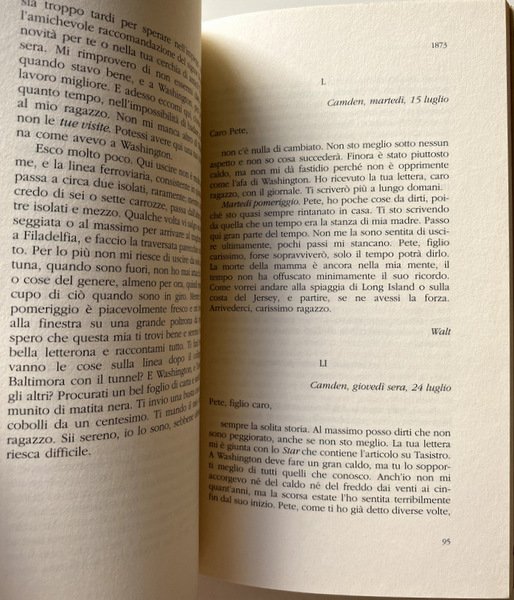 CARO AMATO RAGAZZO. LETTERE D'AMORE A UN GIOVANE VETTURINO (1868-1880)