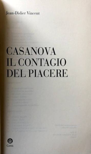 CASANOVA: IL CONTAGIO DEL PIACERE