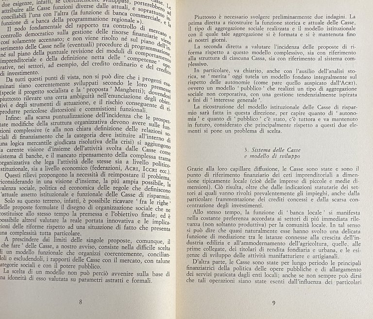 CASSE DI RISPARMIO. LE ISTITUZIONI FINANZIARIE DEL CETO MEDIO