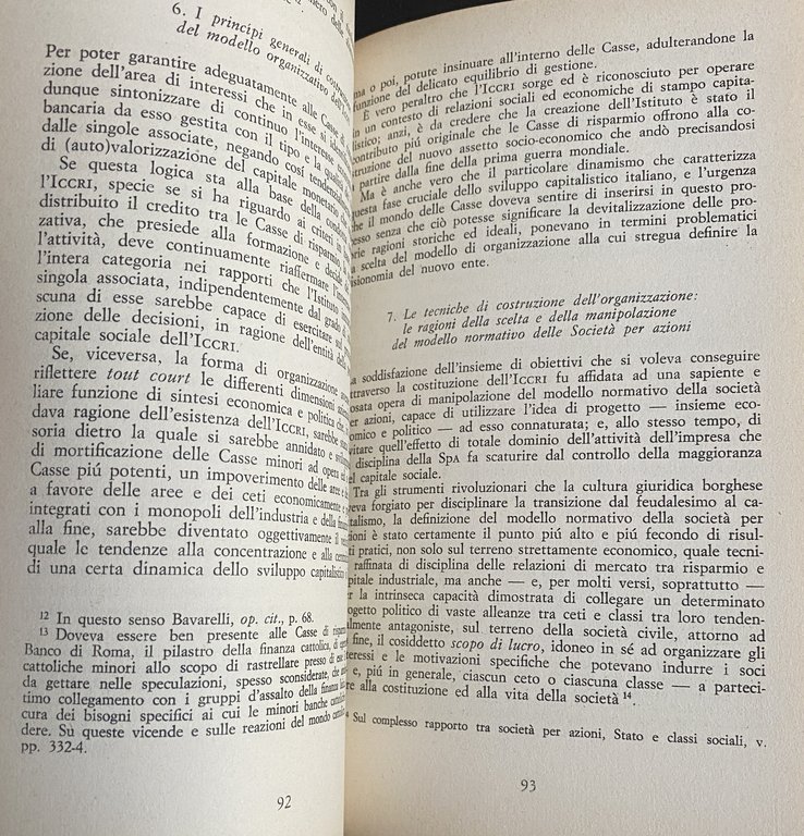 CASSE DI RISPARMIO. LE ISTITUZIONI FINANZIARIE DEL CETO MEDIO