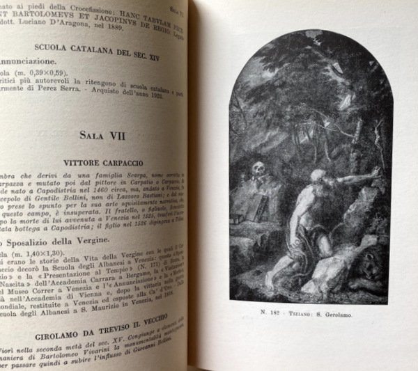 CATALOGO DELLA PINACOTECA DI BRERA IN MILANO. CON 42 ILLUSTRAZIONI