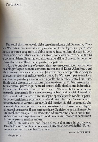 CAVALCARE IL COCCODRILLO. VITA DI UN AMBIENTALISTA. CHARLES WATERTON 1782-1865