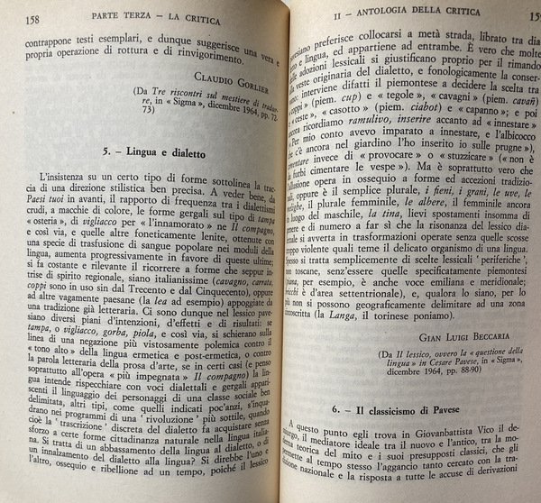 CESARE PAVESE. INTRODUZIONE E GUIDA ALLO STUDIO DELL'OPERA PAVESIANA. STORIA …