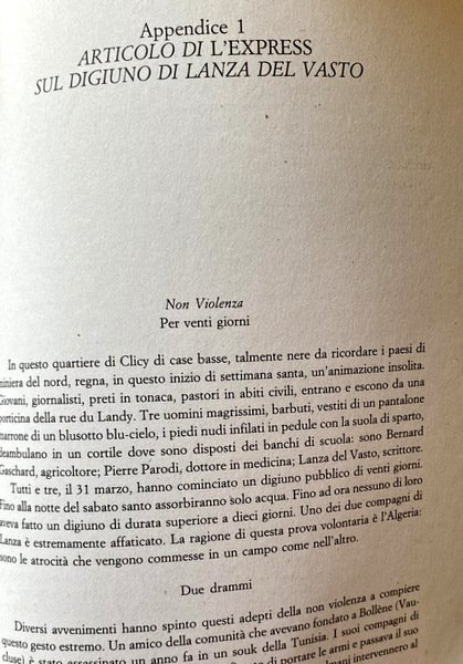 CHE COS'È LA NON VIOLENZA