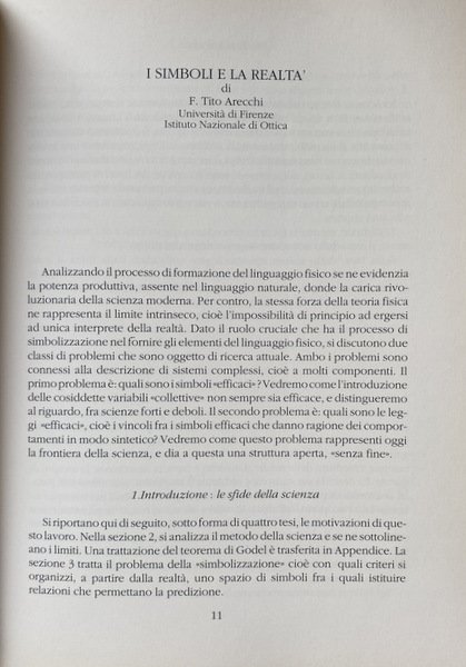 CHE COS'È LA REALTÀ. DIBATTITO NELLA FISICA CONTEMPORANEA. A CURA …