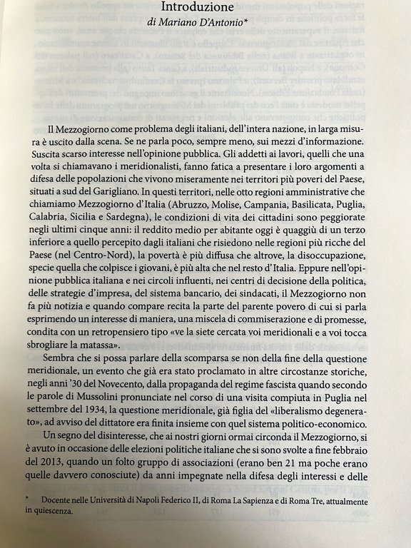 CHI HA CANCELLATO LA QUESTIONE MERIDIONALE?
