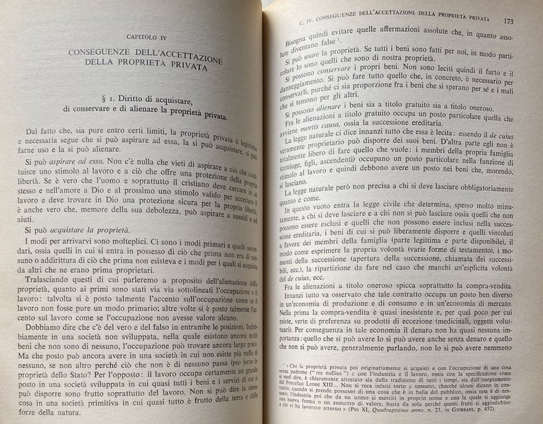CHIESA ED ECONOMIA. DISEGNO TEORETICO