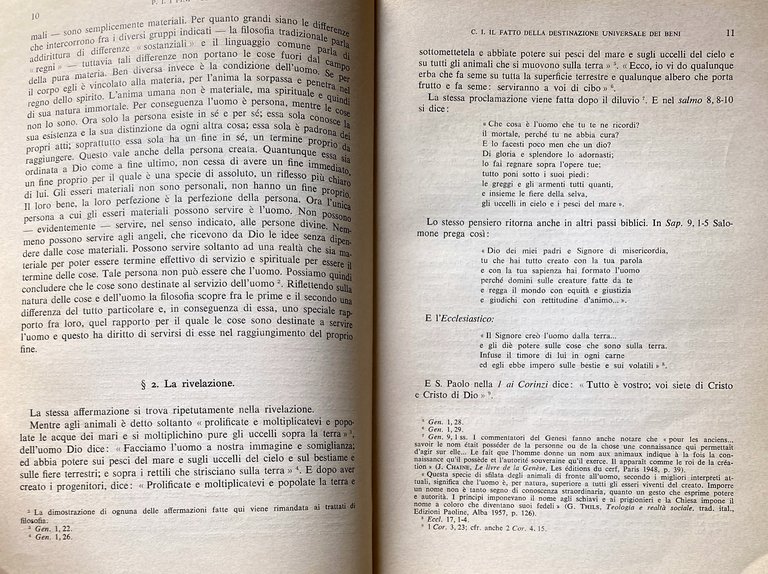 CHIESA ED ECONOMIA. DISEGNO TEORETICO