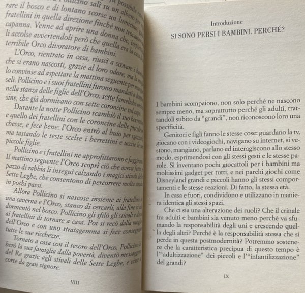 CI SIAMO PERSI I BAMBINI. PERCHÉ L'INFANZIA SCOMPARE