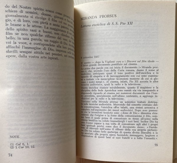 CINEMA CHE COSA NE PENSA LA CHIESA? A CURA DELLA …