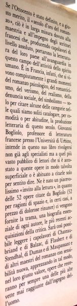 CINQUANTADUE TRAME DI CAPOLAVORI DELLA LETTERATURA FRANCESE DELL'OTTOCENTO