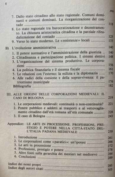 CITTÀ, COMUNI, CORPORAZIONI NEL MEDIOEVO ITALIANO