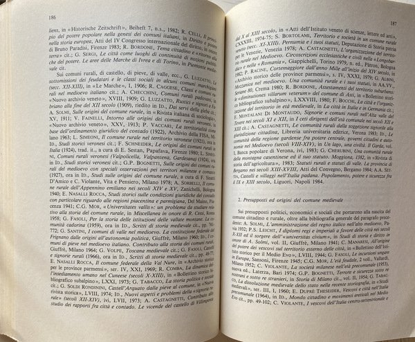 CITTÀ, COMUNI, CORPORAZIONI NEL MEDIOEVO ITALIANO