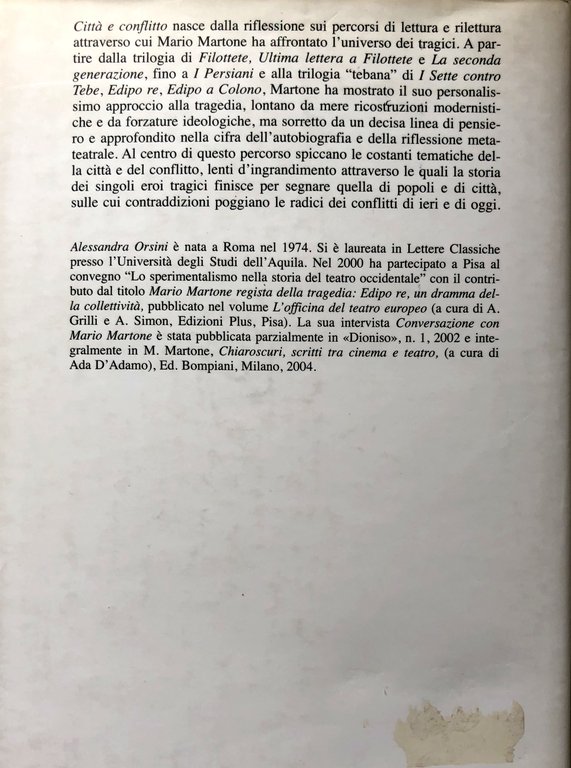 CITTÀ E CONFLITTO. MARIO MARTONE REGISTA DELLA TRAGEDIA GRECA | Immagine Gallery 3