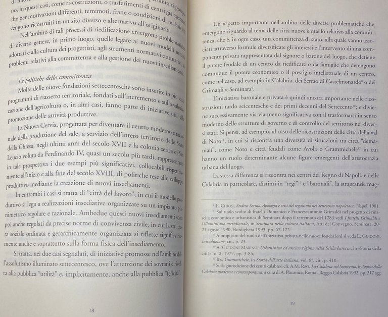 CITTÀ NUOVE. PROGETTI, MODELLI, DOCUMENTI STATO DELLA CHIESA E REGNO …