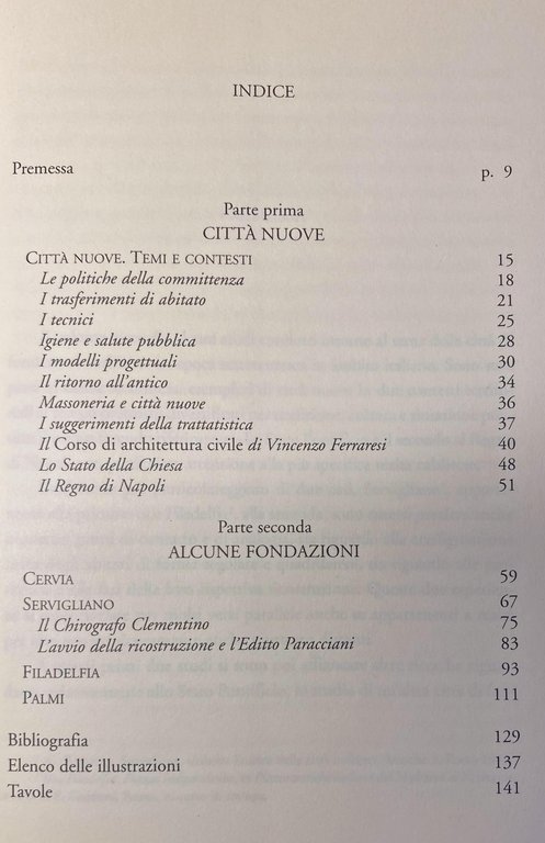 CITTÀ NUOVE. PROGETTI, MODELLI, DOCUMENTI STATO DELLA CHIESA E REGNO …