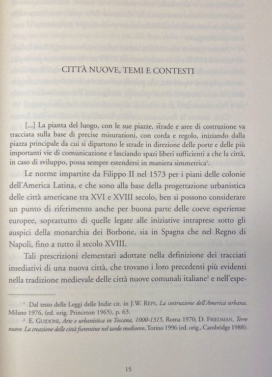 CITTÀ NUOVE. PROGETTI, MODELLI, DOCUMENTI STATO DELLA CHIESA E REGNO …