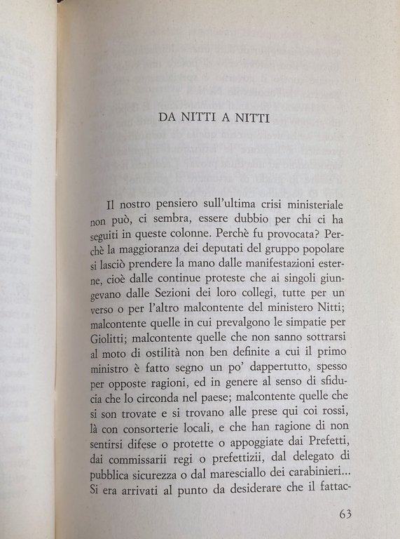 CIVITAS. ANTOLOGIA DEGLI SCRITTI PIÙ SIGNIFICATIVI APPARSI DAL 1919 AL …