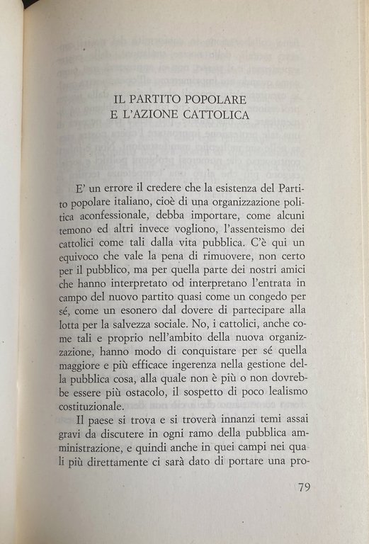 CIVITAS. ANTOLOGIA DEGLI SCRITTI PIÙ SIGNIFICATIVI APPARSI DAL 1919 AL …