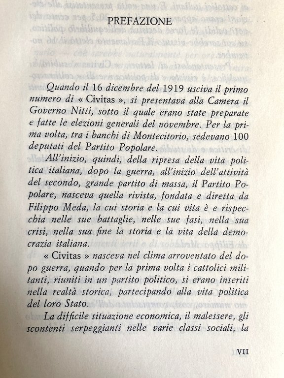 CIVITAS. ANTOLOGIA DEGLI SCRITTI PIÙ SIGNIFICATIVI APPARSI DAL 1919 AL …