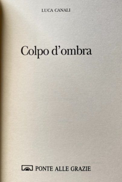 COLPO D'OMBRA