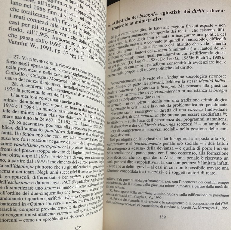 COME PENSA IL TRIBUNALE PER I MINORENNI. UNA RICERCA SUL …