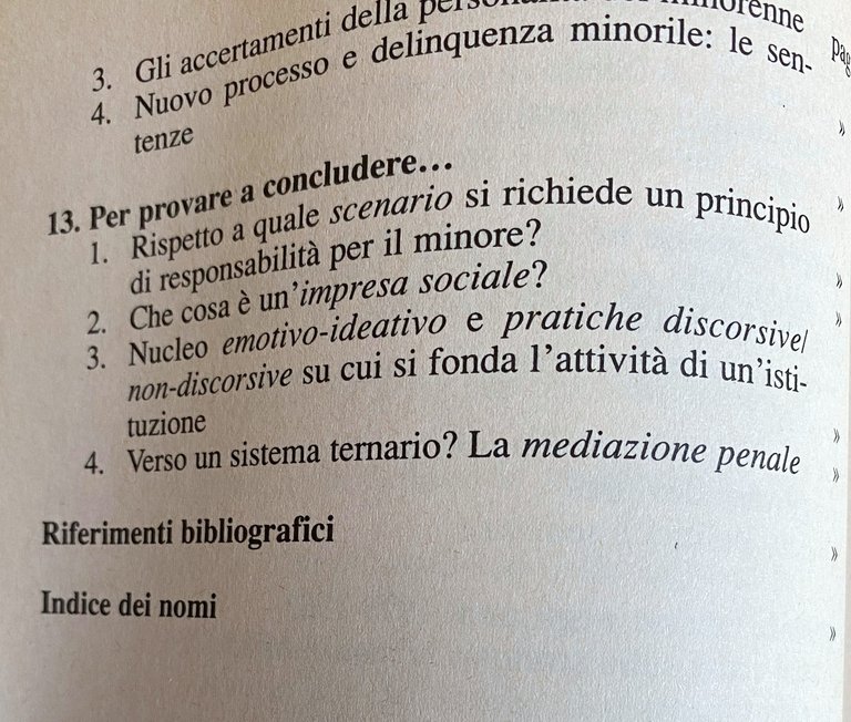 COME PENSA IL TRIBUNALE PER I MINORENNI. UNA RICERCA SUL …