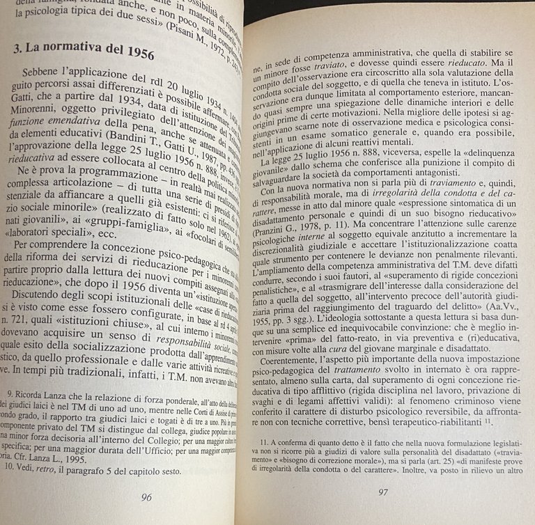 COME PENSA IL TRIBUNALE PER I MINORENNI. UNA RICERCA SUL …