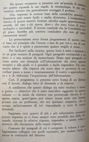COME TENERE L'AMMINISTRAZIONE DI UN'IMPRESA. CORSO D'AUTOFORMAZIONE CON IL METODO …