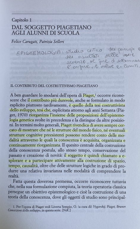 CONOSCENZA, AFFETTI, SOCIALITÁ. VERSO CONCEZIONI INTEGRATE DELLO SVILUPPO