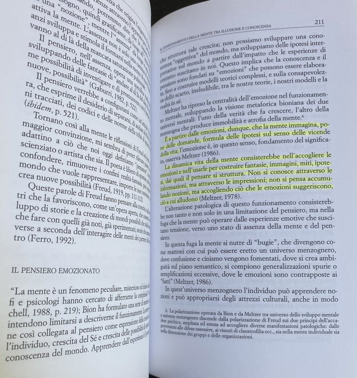 CONOSCENZA, AFFETTI, SOCIALITÁ. VERSO CONCEZIONI INTEGRATE DELLO SVILUPPO