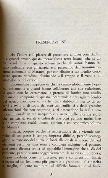 CONOSCERE MARATEA. GUIDA STORICO-TURISTICA. A CURA DI JOSÈ CERNICCHIARO